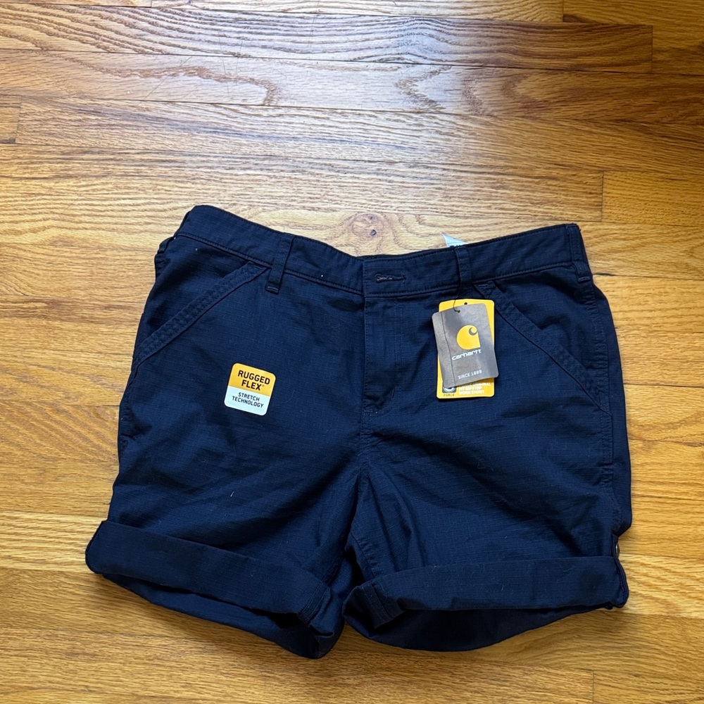 Carhartt Women's Navy Cargo Shorts